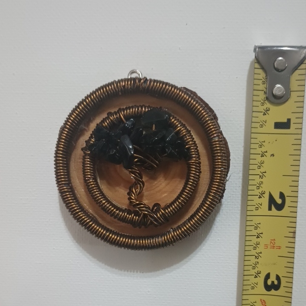 Handmade Tree of Life in Copper and Black